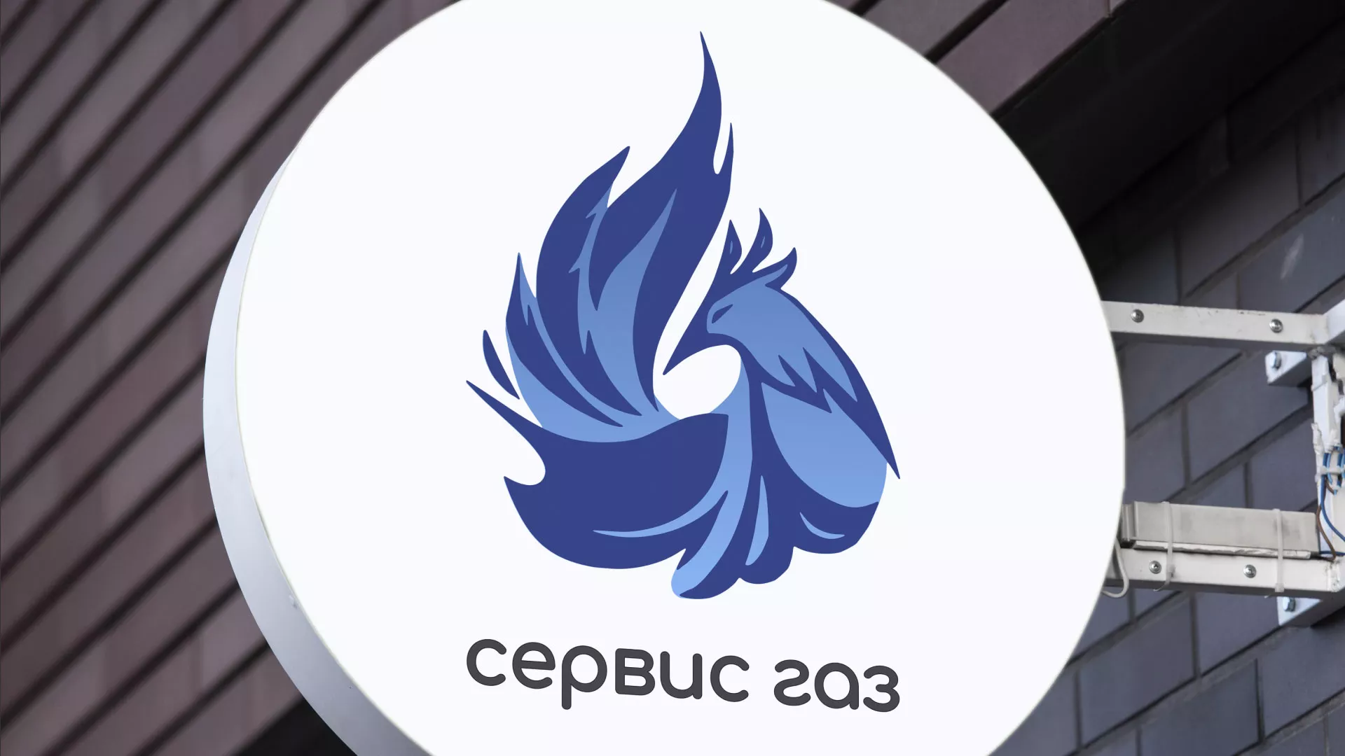 Создание логотипа «Сервис газ» в Кирсанове